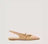 Stuart Weitzman Emilia Mary Jane Slingback In Nude
