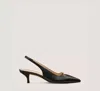 Stuart Weitzman Emmaline Slingback 50 In Black
