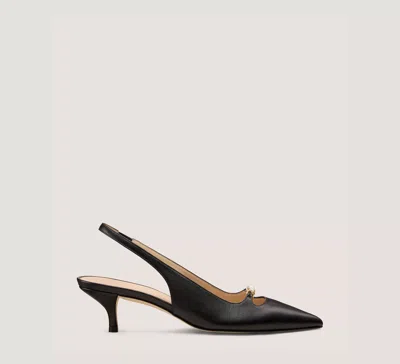 Stuart Weitzman Emmaline Slingback 50 In Black
