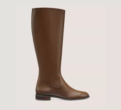 Stuart Weitzman Equestrian Zip Boot The Sw Outlet In Espresso