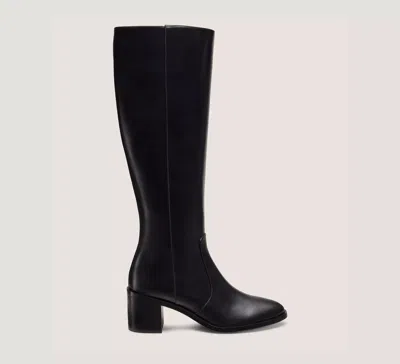 Stuart Weitzman Esme Zip Boot (w) Knee-high In Black