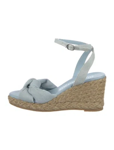 Pre-owned Stuart Weitzman Espadrilles In Blue