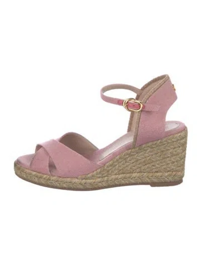 Pre-owned Stuart Weitzman Espadrilles In Red