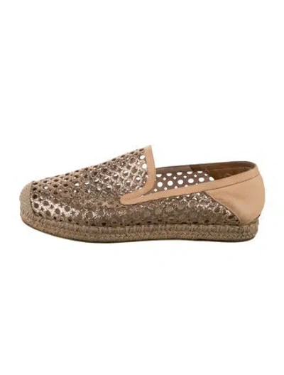 Pre-owned Stuart Weitzman Espadrilles In Yellow