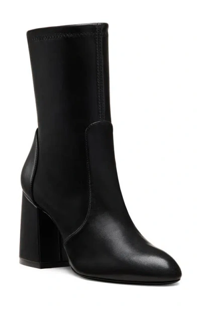 Stuart Weitzman Essentialist Stretch Bootie In Black