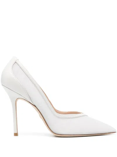 Stuart Weitzman Eva 100 Pump In White