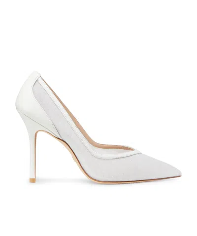 Stuart Weitzman Eva 100mm Pumps In White