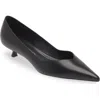 Stuart Weitzman Women's Eva 35 Pointed Toe Pumps In Cherry