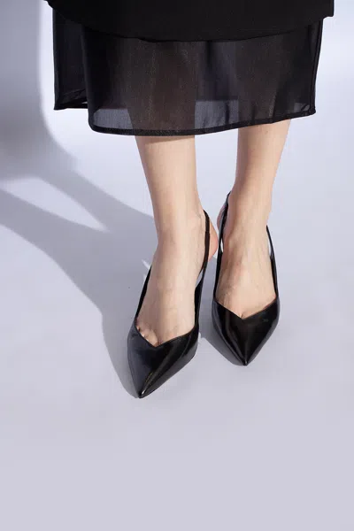 Stuart Weitzman Woman Pumps Black Size 8.5 Soft Leather