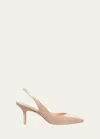 Stuart Weitzman Eva 75 Slingback Pump In Fawn