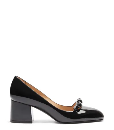 Stuart Weitzman Round Head High Heels In Black