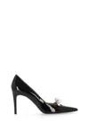 Stuart Weitzman Felicity Bow Pumps In Black
