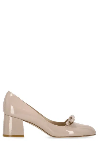 Stuart Weitzman Felicity Bow 60 Decollete In Pink