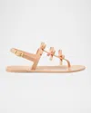 Stuart Weitzman Felicity Jelly Sandal In Poudre