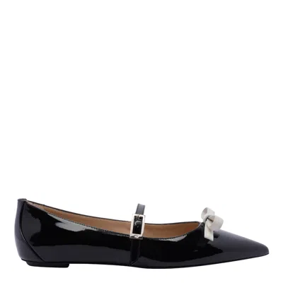 STUART WEITZMAN FELICITY BOW MARY JANE BALLETS