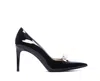 Stuart Weitzman Felicity Bow Pumps In Black