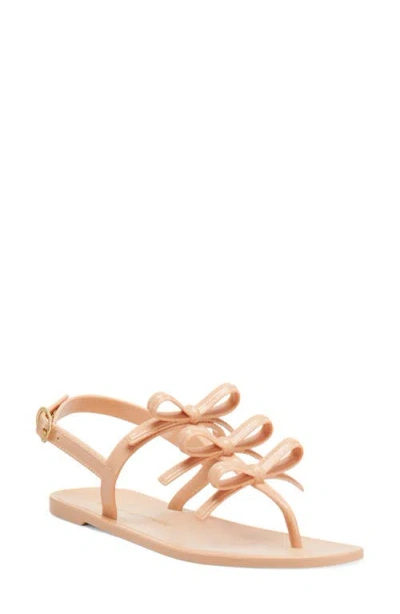Stuart Weitzman Felicity Jelly Sandal In Poudre