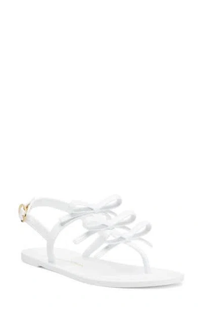 Stuart Weitzman Felicity Jelly Sandal In White