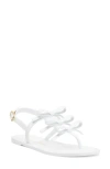 Stuart Weitzman Women's Felicity Bow Sandals In White