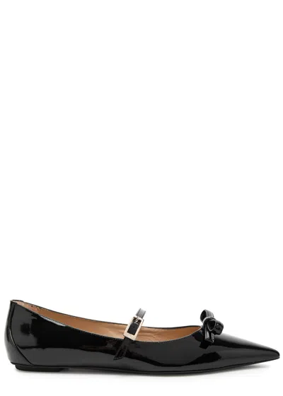 STUART WEITZMAN STUART WEITZMAN FELICITY PATENT LEATHER MARY JANE FLATS