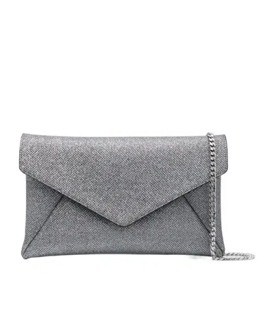 Stuart Weitzman Flap Shoulder Bag In Gray