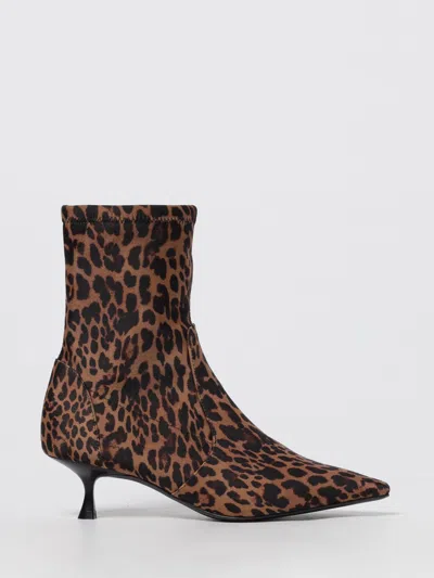 Stuart Weitzman Flat Ankle Boot  Woman Color Brown