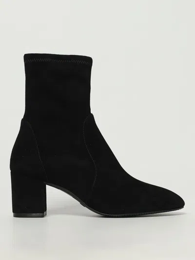 Stuart Weitzman Flache Stiefeletten  Damen Farbe Schwarz