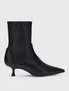 Stuart Weitzman Flat Ankle Boots  Woman Color Black In Black