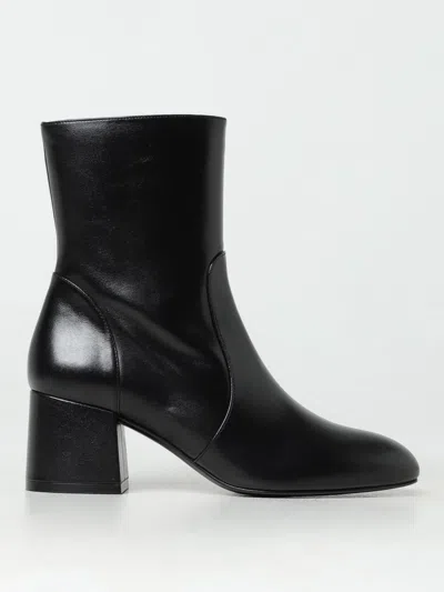 STUART WEITZMAN FLAT ANKLE BOOTS STUART WEITZMAN WOMAN COLOR BLACK,G13725002