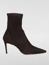 Stuart Weitzman Flat Ankle Boots  Woman Color Brown