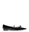 Stuart Weitzman Flat In Black