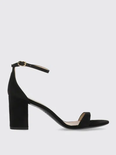 Stuart Weitzman Sandali Bassi  Donna Colore Nero