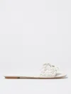 Stuart Weitzman Meadow Sandals In Cream