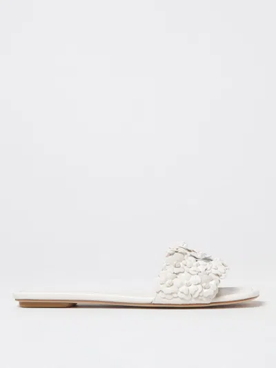 STUART WEITZMAN FLAT SANDALS STUART WEITZMAN WOMAN COLOR CREAM,428981078