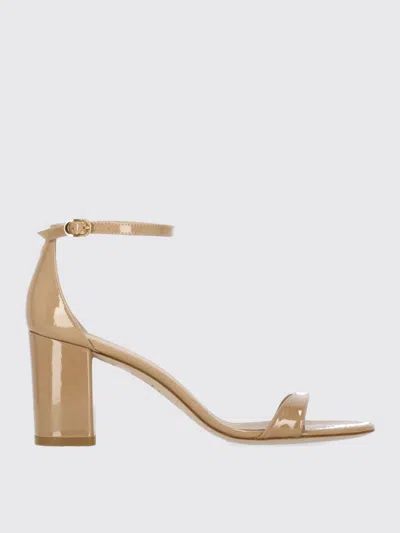 Stuart Weitzman Sandali Bassi  Donna Colore Naturale