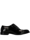 Stuart Weitzman Club Classic Oxford Shoes In Black