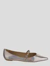 Stuart Weitzman Emilia Mary Jane Flats In Ballet