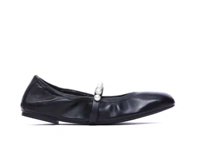 Stuart Weitzman Flat Shoes In Black