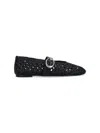 Stuart Weitzman Flat Shoes In Black