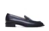 Stuart Weitzman Palmer Block Heel Loafers In Black