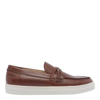 Stuart Weitzman Flat Shoes In Brown