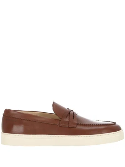 Stuart Weitzman Flat Shoes In Brown