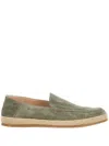 Stuart Weitzman Bala Loafers In Green