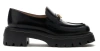 Stuart Weitzman Square Head Loafer Shoes In Multicolor