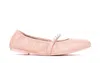 Stuart Weitzman Goldie Ballerina Shoes In Pink
