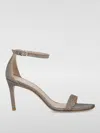 Stuart Weitzman Nudist Ii 75 Sandals In Champagne