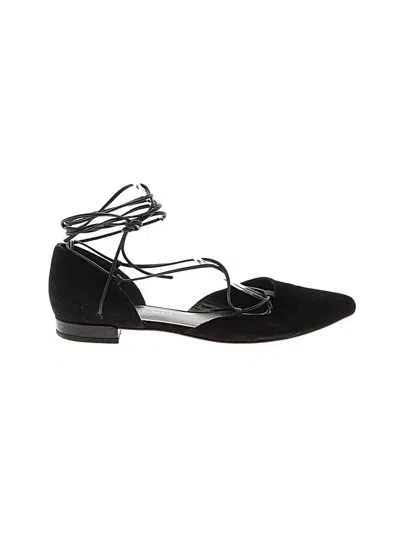 Pre-owned Stuart Weitzman Flats In Black