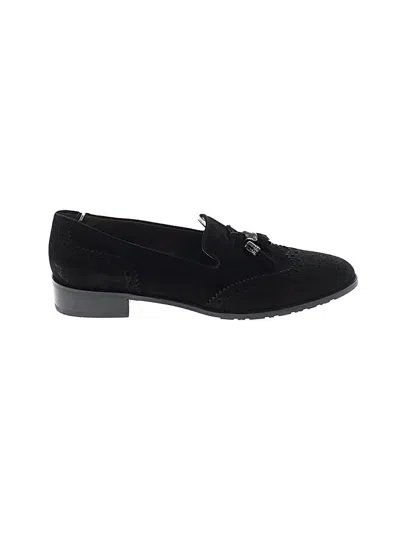 Pre-owned Stuart Weitzman Flats In Black