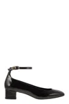 Stuart Weitzman Jane Patent-leather Pumps In Black