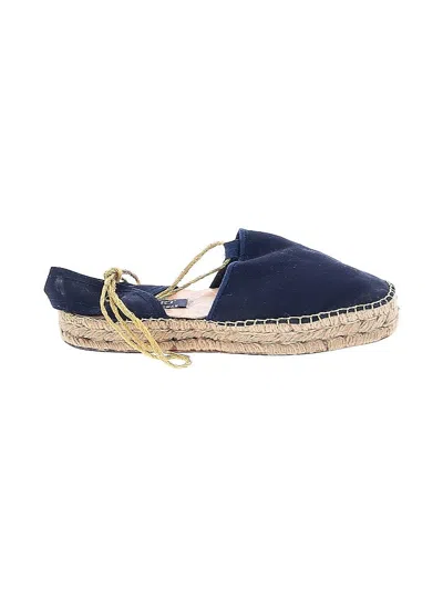 Pre-owned Stuart Weitzman Flats In Blue